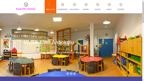 Hazır Anaokulu Web Sitesi