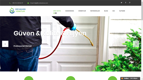 Hazır İlaçlama Web Sitesi