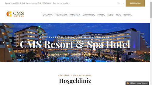 Hazır Pansiyon Web Sitesi