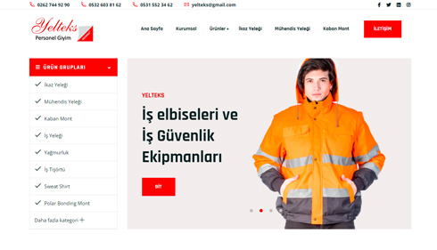 Yelteks İş Elbiseleri